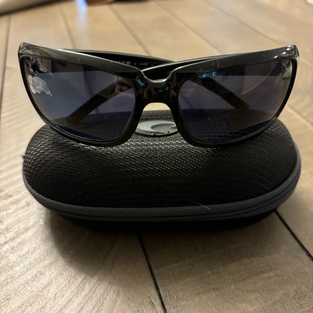 Black Costa Sunglasses with Case